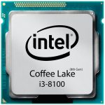 پردازنده مرکزی اینتل سری Coffee Lake مدل i3-8100 تری