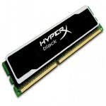 رم دسکتاپ DDR3 تک کاناله 1600 مگاهرتز CL9 کینگستون مدل HYPERX BLACK PC3-12800 ظرفیت 4 گیگابایت