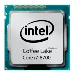 پردازنده مرکزی اینتل سری Coffee Lake مدل Core i7-8700 تری