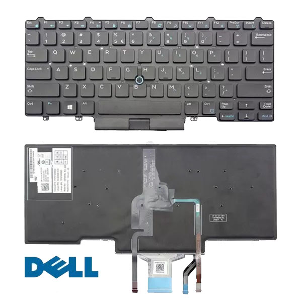 1 کیبورد لپ تاپ DELL Latitude E5470 - تصویر 1