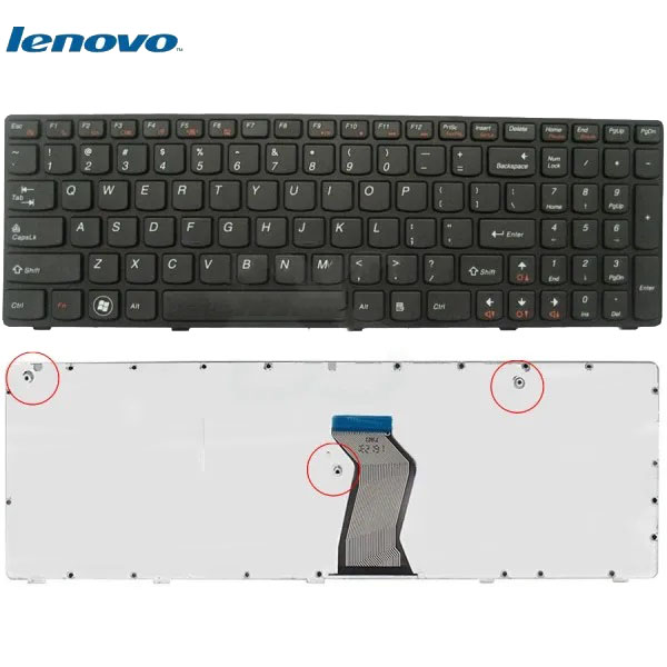 1 کیبورد لپ تاپ LENOVO IdeaPad G575 - تصویر 1