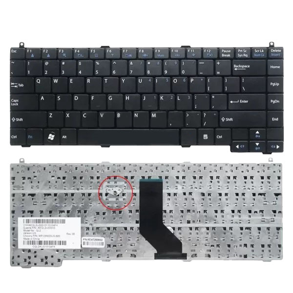 1 کیبورد لپ تاپ LG R410 - تصویر 1