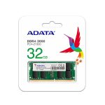 رم لپ تاپ DDR4 تک کاناله 2666 مگاهرتز CL19 ای دیتا مدل Premier ظرفیت 32 گیگابایت