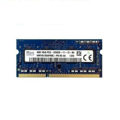 رم لپتاپ DDR3 تک کاناله 1600 مگاهرتز CL11 هاینیکس مدل PC3 12800s ظرفیت 4 گیگابایت