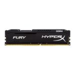 رم کامپیوتر DDR4 تک کاناله 2400 مگاهرتز cl16 مدل HyperX Fury Black ظرفیت 8 گیگابایت