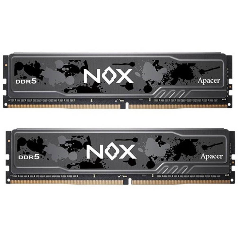 3 رم دسکتاپ DDR5 دو کاناله 5200 مگاهرتز CL38 اپیسر مدل NOX ظرفیت 32 گیگابایت - تصویر 1