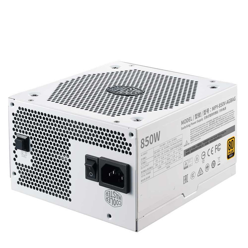 6529d3cf15f7101f420c06c227df3bb054e05230_1690805688 منبع تغذیه کامپیوتر کولر مستر مدل V850 GOLD V2 FULL MODULAR WHITE EDITION - تصویر 1