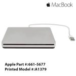 درايو DVD اکسترنال A1379 اپل مک بوک پرو رتینا 13 اینچ مدل A1502 سال 2013 تا 2015