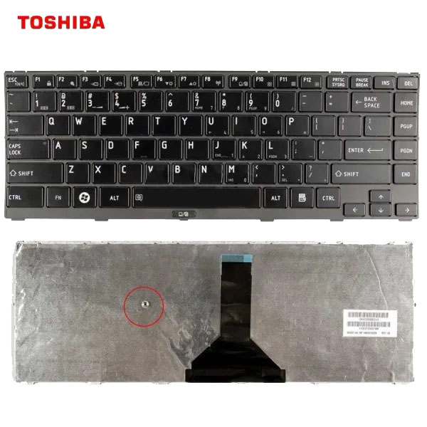 1 کیبورد لپ تاپ Toshiba Satellite R800 - تصویر 1