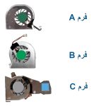 فن پردازنده لپ تاپ Acer Aspire ONE D250