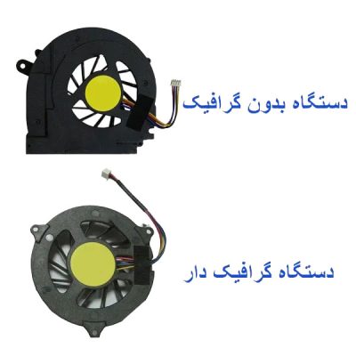 فن پردازنده لپ تاپ DELL Studio 1535