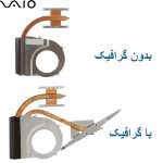 هیت سینک لپ تاپ SONY VGN-SR / VGNSR