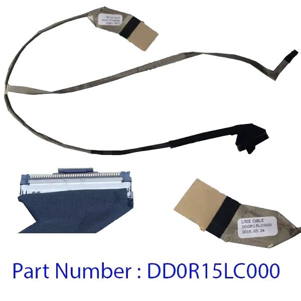 1 کابل فلت تصویر لپ تاپ HP Pavilion G6-1000 - تصویر 1