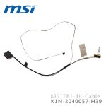 کابل فلت تصویر لپ تاپ MSI مدل GT72