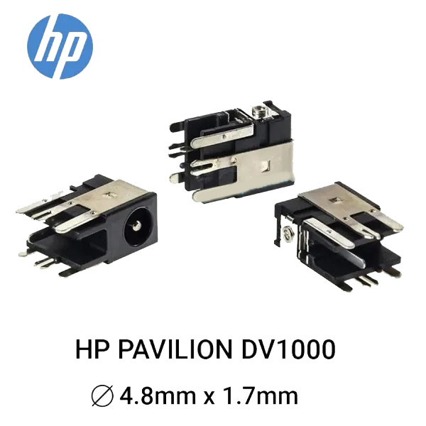 1 جک - سوکت شارژ لپ تاپ HP Pavilion DV1000 - تصویر 1