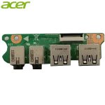 برد USB و جک صدا لپ تاپ ACER TravelMate 5744 / 5744G / 5744Z
