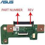 برد اتصال هارد لپ تاپ ASUS X555 / X555B / X555D / X555L rev3.6