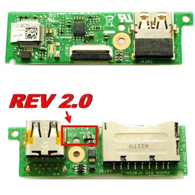 برد USB و رم ریدر لپ تاپ ASUS N550 / N550J / N550L