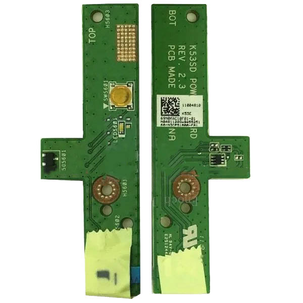 1 برد دکمه پاور لپ تاپ ASUS X53 / X53E / X53F / X53J / X53S - تصویر 1