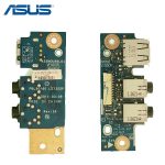 برد USB و جک صدا لپ تاپ ASUS مدل K53U