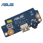 برد USB و جک صدا لپ تاپ ASUS N551 / N551J / N551V / N551Z