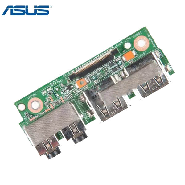 1 برد USB و جک صدا لپ تاپ ASUS K43 / K43B / K43E / K43S / K43T / K43U - تصویر 1