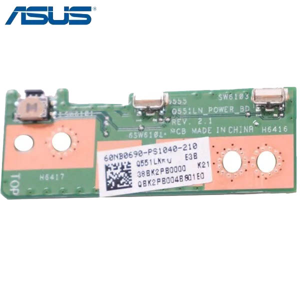 1 برد دکمه پاور لپ تاپ ASUS Q551L / Q551LN - تصویر 1