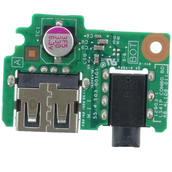 1 برد USB و جک صدا لپ تاپ LENOVO IdeaPad S510P - تصویر 1