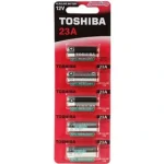 باتری ریموت آلکالاین توشیبا مدل 23A بسته یک عددی