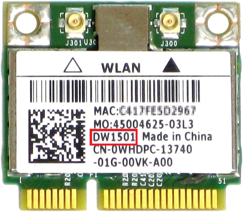 61FzXmELsWL._AC_UF1000,1000_QL80_ کارت وایرلس لپ تاپ مدل DW1501 - تصویر 1