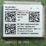 کارت وایرلس لپ تاپ مدل U98H121.03