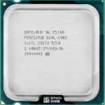 پردازنده کامپیوتر مدل Intel Pentium E5300