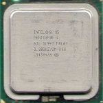 پردازنده کامپیوتر مدل Intel Pentium 4 631