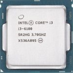 پردازنده کامپیوتر مدل Intel Core i3-6100