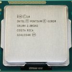 پردازنده کامپیوتر مدل Intel Pentium G2020