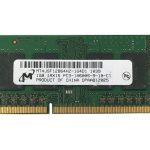 رم لپ تاپ Micron 1GB مدل PC3 باس ۱۰۶۰۰S