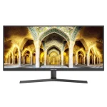 مانیتور گیمینگ 34 اینچ مسترتک مدل PA345UQ ، رزولوشن UltraWide QHD، پنل Rapid IPS، نرخ بروزرسانی 165 هرتز، با نسبت تصویر 21:9، دارای اسپیکر داخلی، دارای پورت HDMI و DisplayPort و USB و خروجی هدفون - تصویر 2