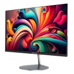 مانیتور 24 اینچ مسترتک مدل VL249HS ، رزولوشن FullHD، پنل IPS، نرخ بروزرسانی 75 هرتز، با نسبت تصویر 16:9، دارای اسپیکر داخلی، دارای پورت HDMI و DisplayPort و USB - تصویر 3