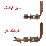 هیت سینک لپ تاپ DELL Vostro 1510 گرافیک دار