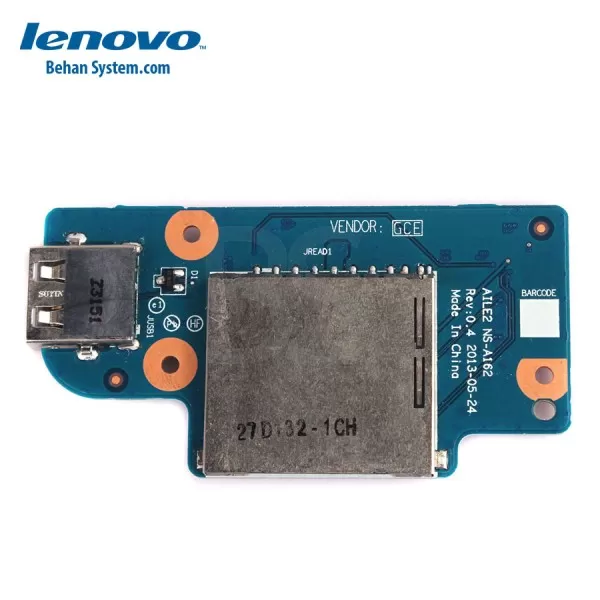 برد USB و RAMRIDER E540 برد USB و رم ریدر لپ تاپ لنوو مدل ThinkPad E540 - تصویر 1