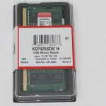 رم لپ تاپ DDR4 تک کاناله 2666 مگاهرتز CL19 کینگستون مدل KCP426SD8 ظرفیت 16 گیگابایت
