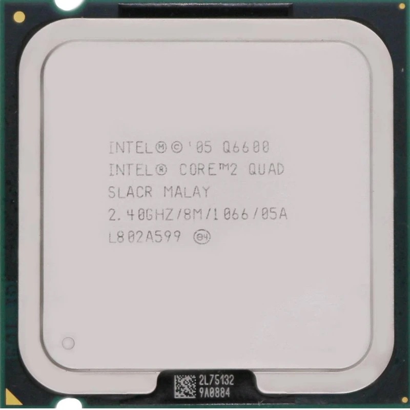 q6600 پردازنده مرکزی اینتل سری Wolfdale مدل Q6600 - تصویر 1
